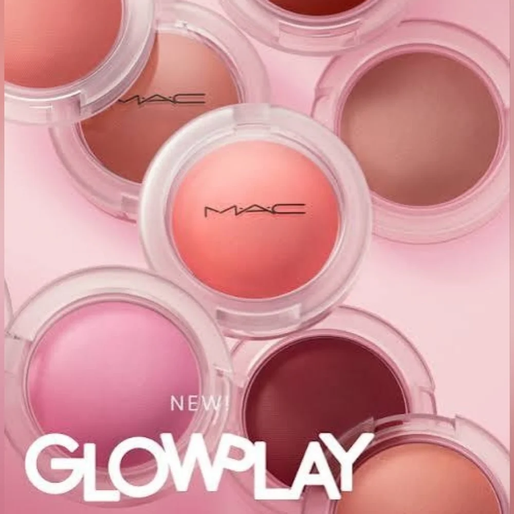Groovy Glow Play Cushiony Blush Bright Pink Coral Mac Brand New In Box